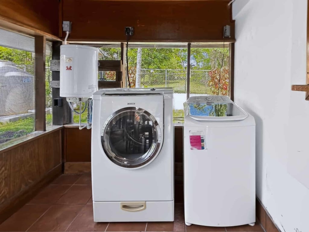 laundry area
